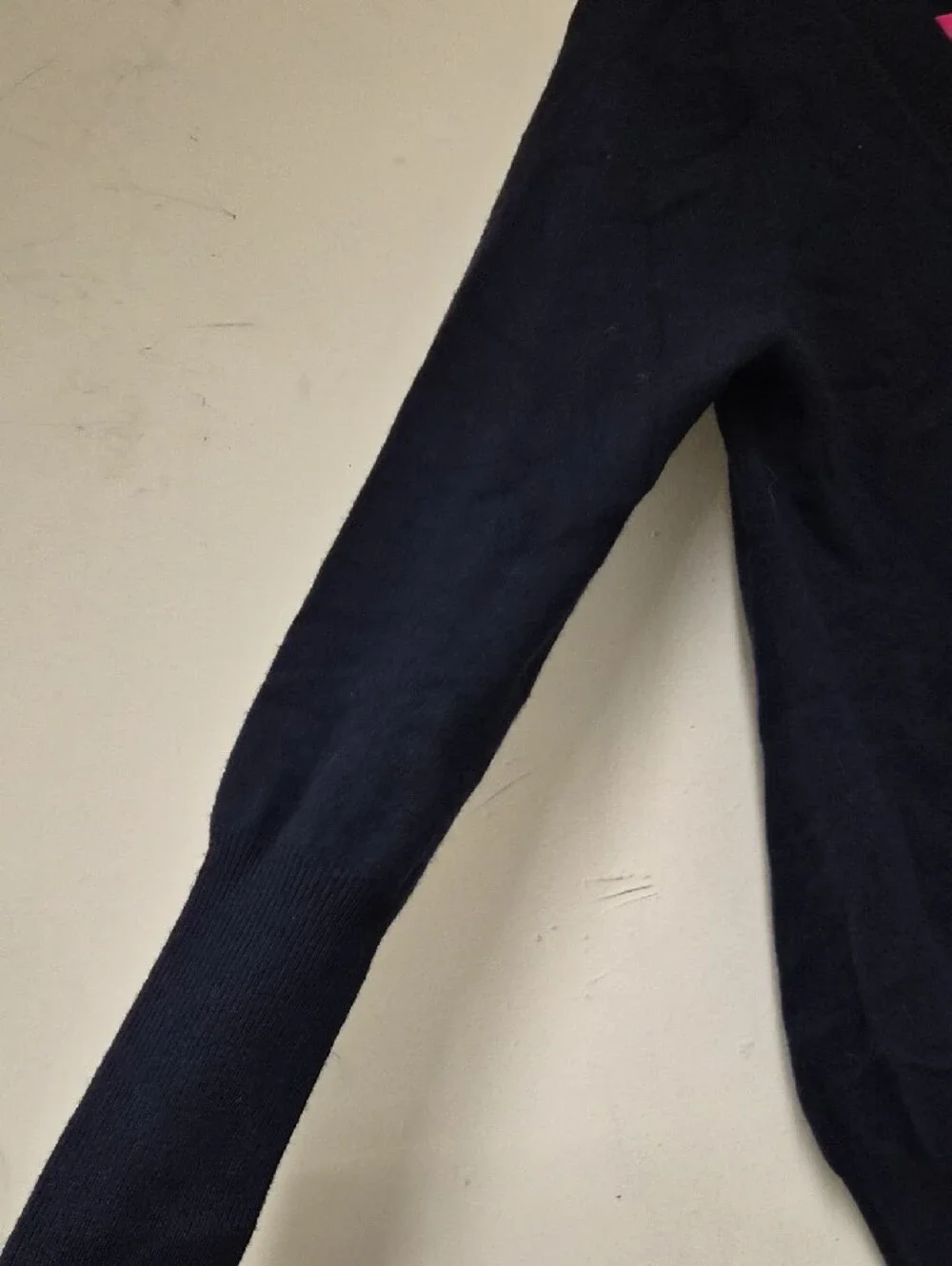 J. Crew Women's V-Neck Long Sleeve Sweater - Black Size M